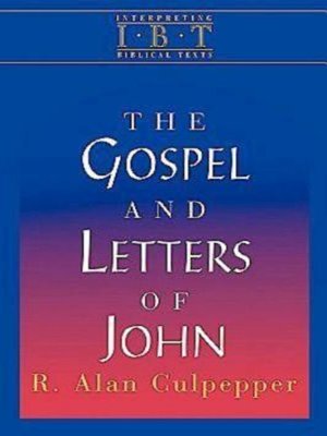 cover image of The Gospel and Letters of John